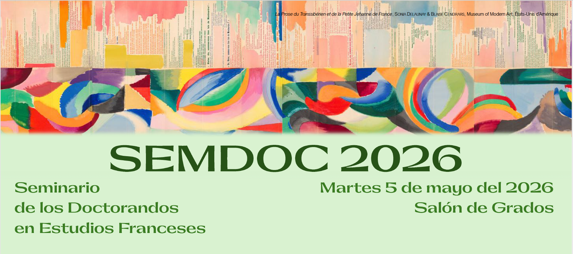 ¡Próximo SEMDOC 05 de mayo!